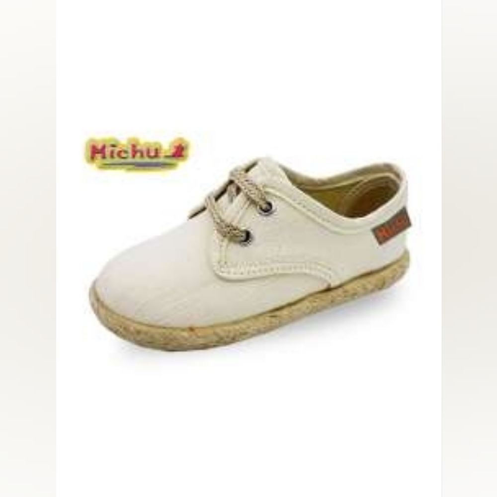 Michu Shoes | Casual Espadrille Slip-On in Natural Beige
